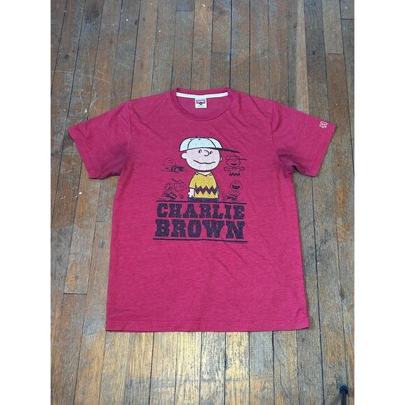 Red Homage Peanuts Charlie Brown Throwback Tee | T-Shirt | | Retro - (Size M) - Picture 8 of 10
